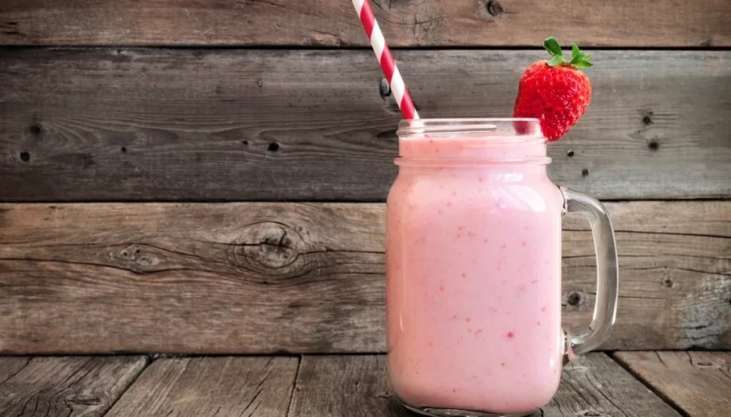 Smoothie fraise-banane
